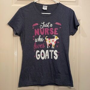 Port & Company goat shirt